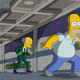 Illustration for article titled Marge and Homer's new self-driving car collides with a moral dilemma in a near-miss Simpsons
